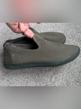 Allbirds Tree Loungers Olive Green Slip-On Shoes Men’s Size 9